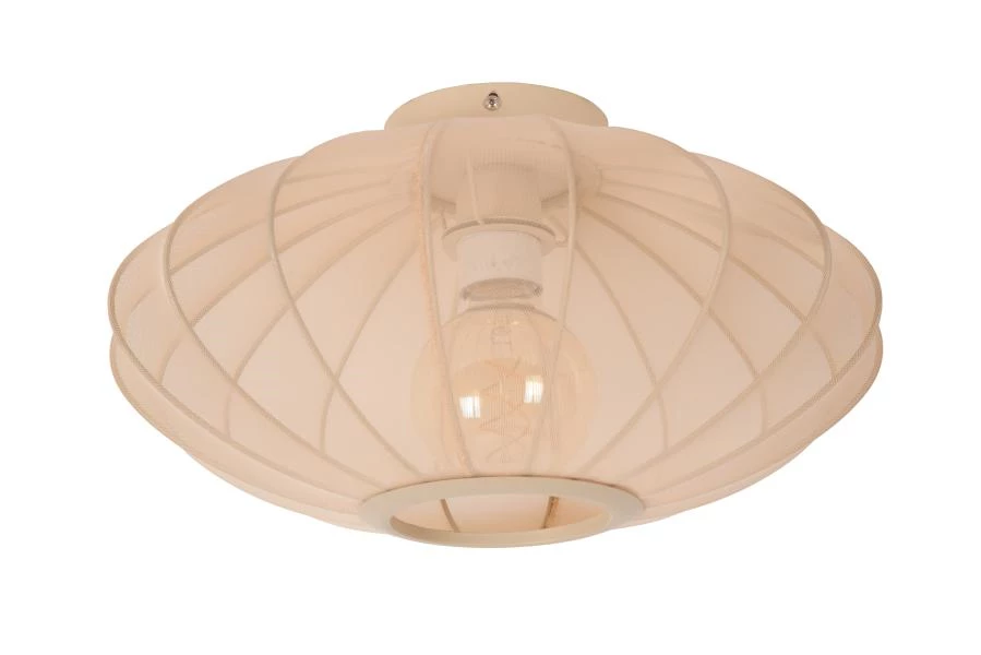 Lucide CORINA - Plafonnière - Ø 40 cm - 1xE27 - Beige - detail